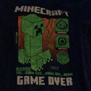 Kids Creeper T-Shirt - Green & Black